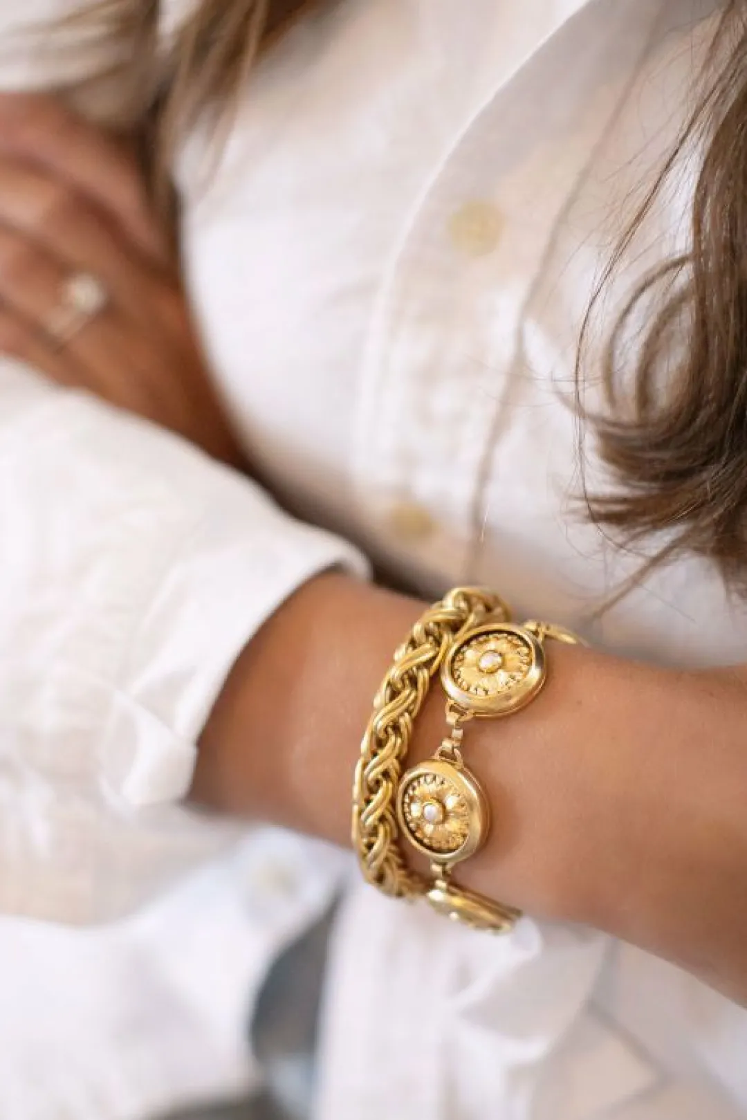 Brinker & Eliza Calla Bubble Bracelet