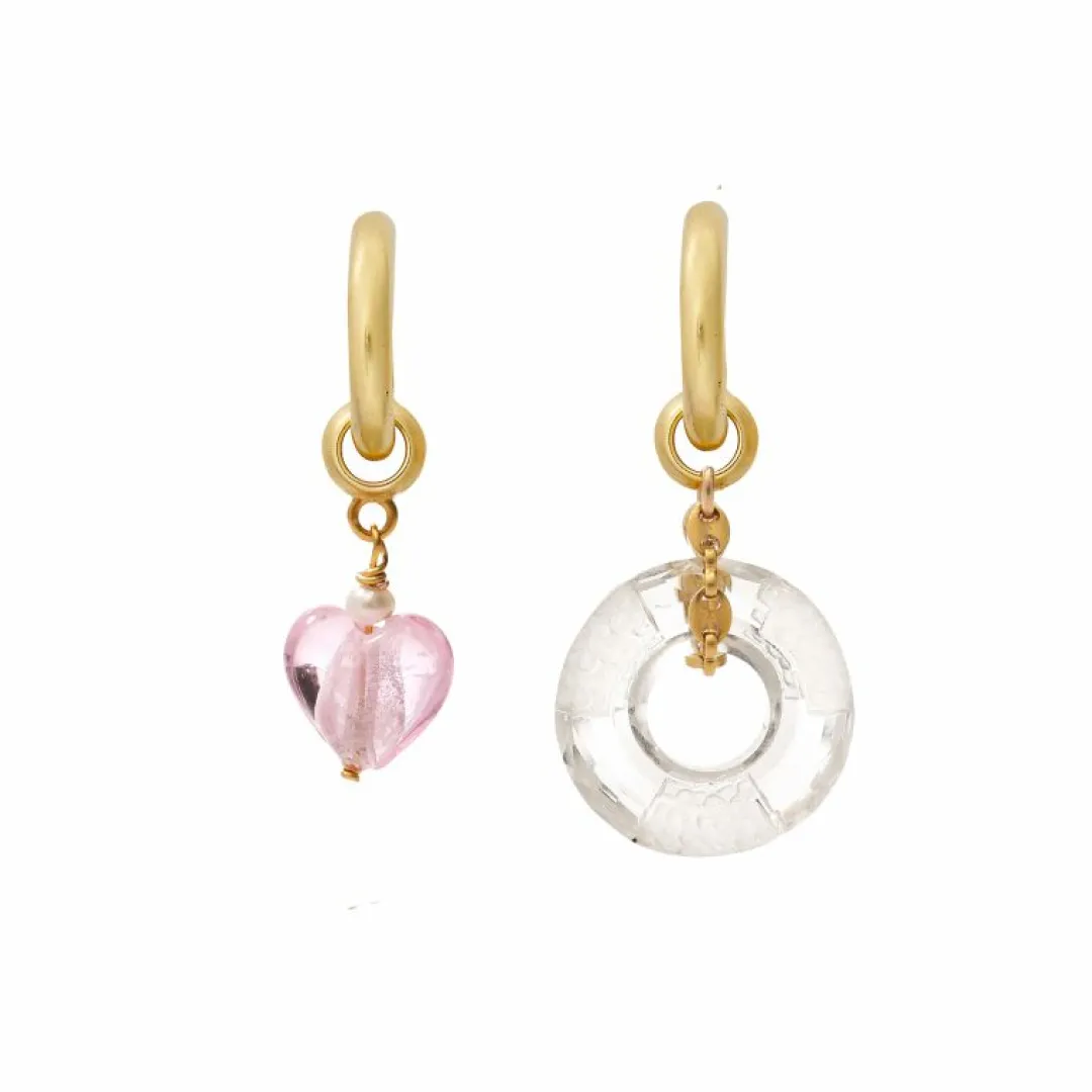 Brinker & Eliza Chained Donut Earring Charm