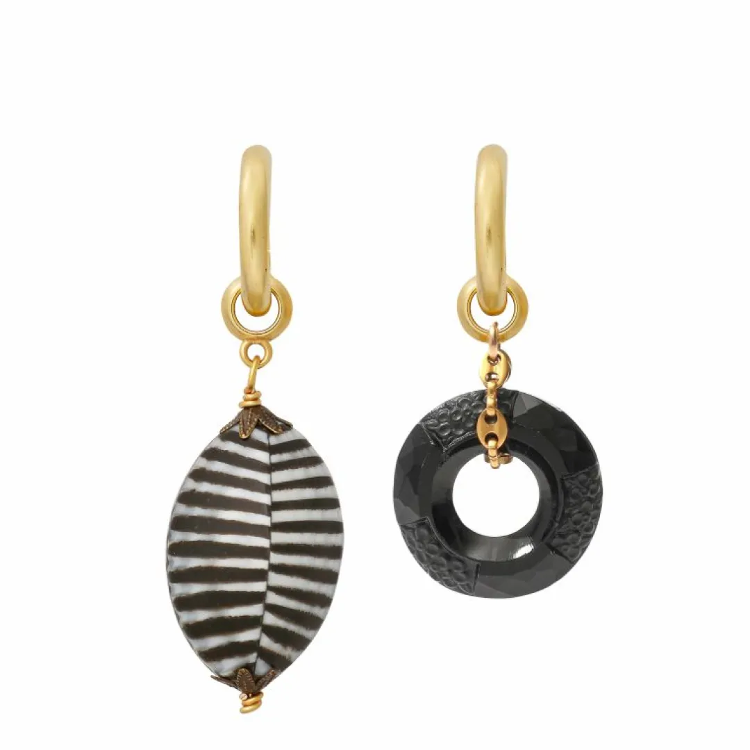 Brinker & Eliza Chained Donut Earring Charm