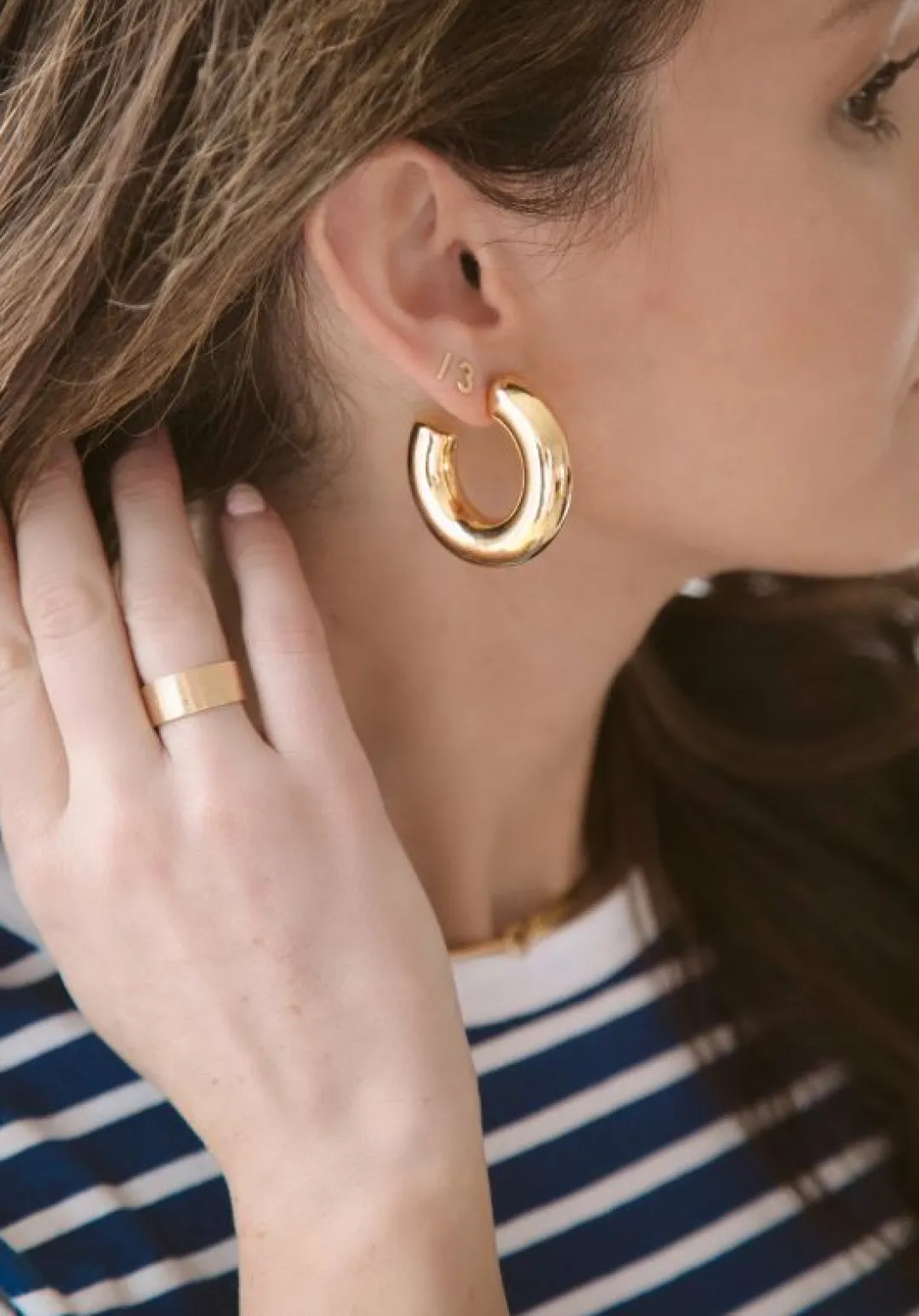 Brinker & Eliza Chubby Hoops