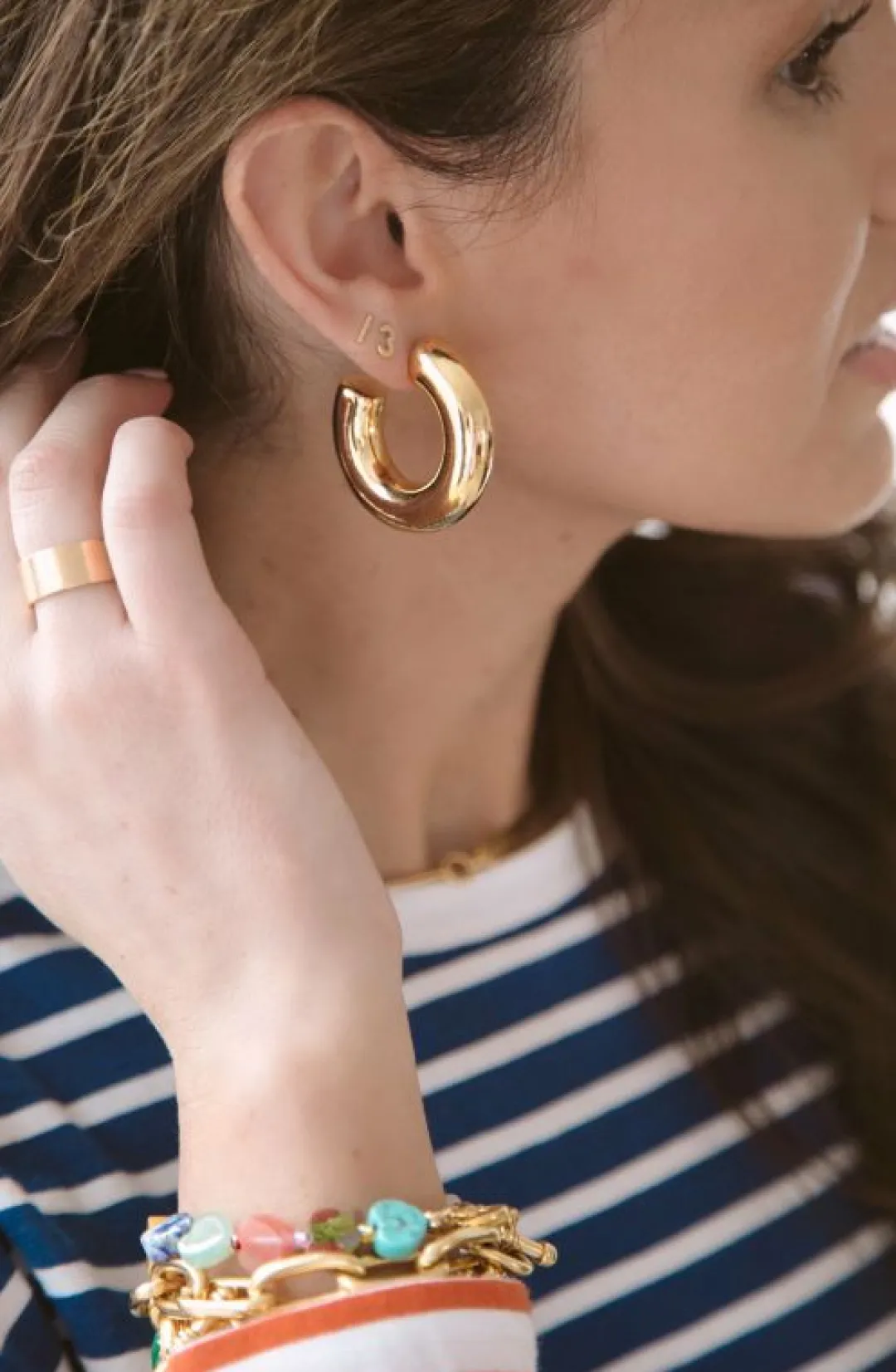 Brinker & Eliza Chubby Hoops