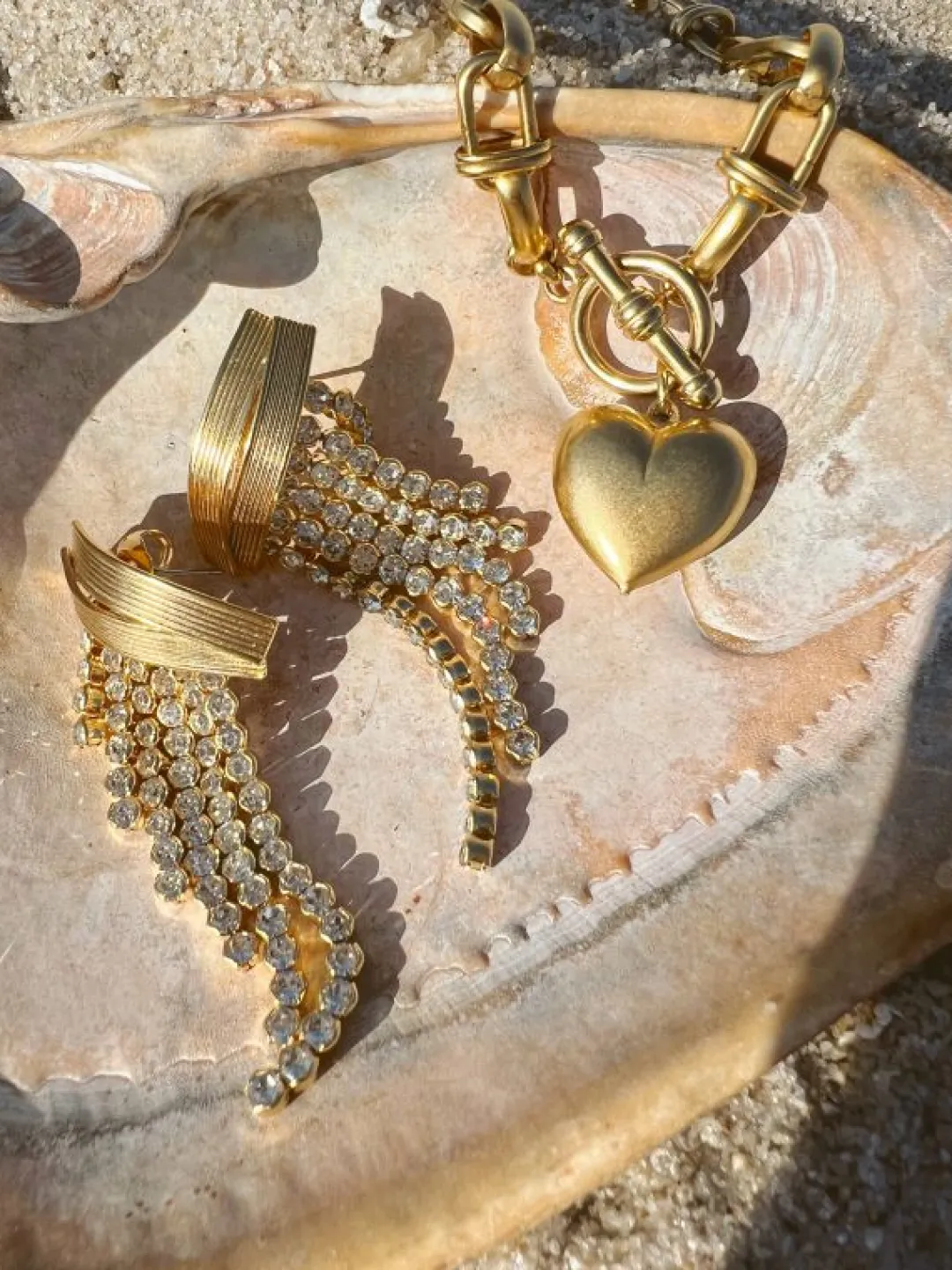 Brinker & Eliza Crystal Fringe Earrings