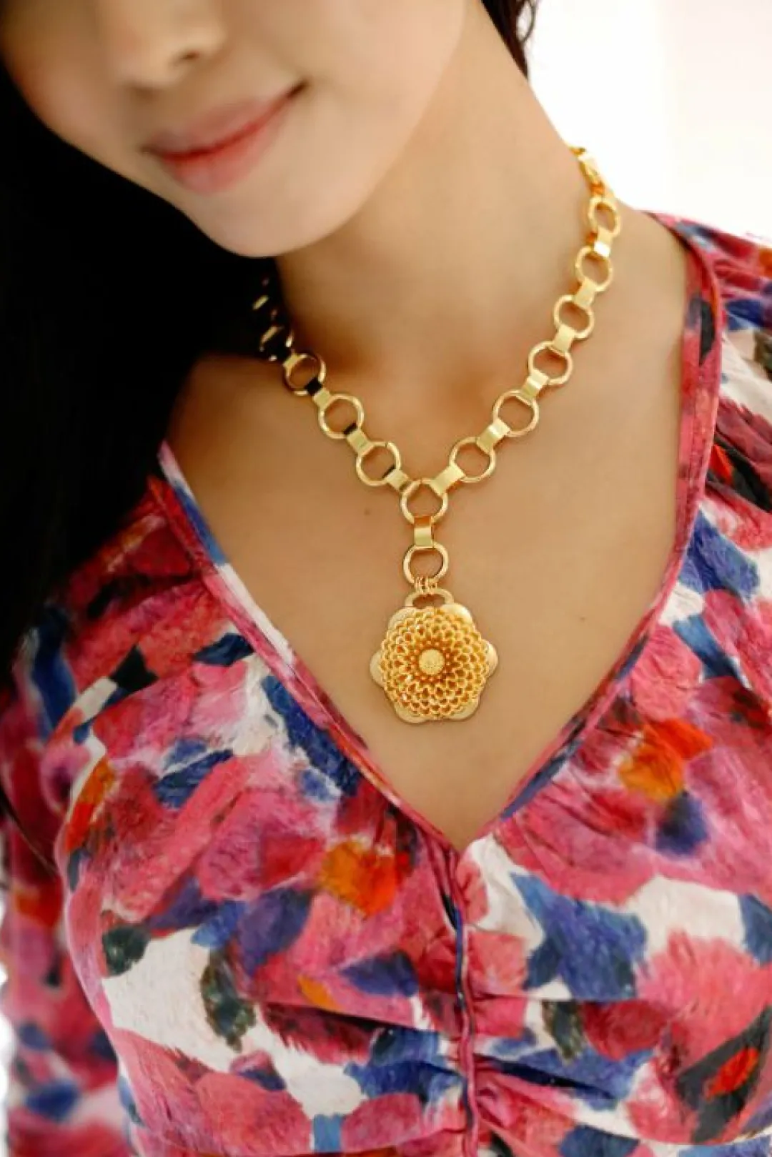 Brinker & Eliza Dahlia Necklace