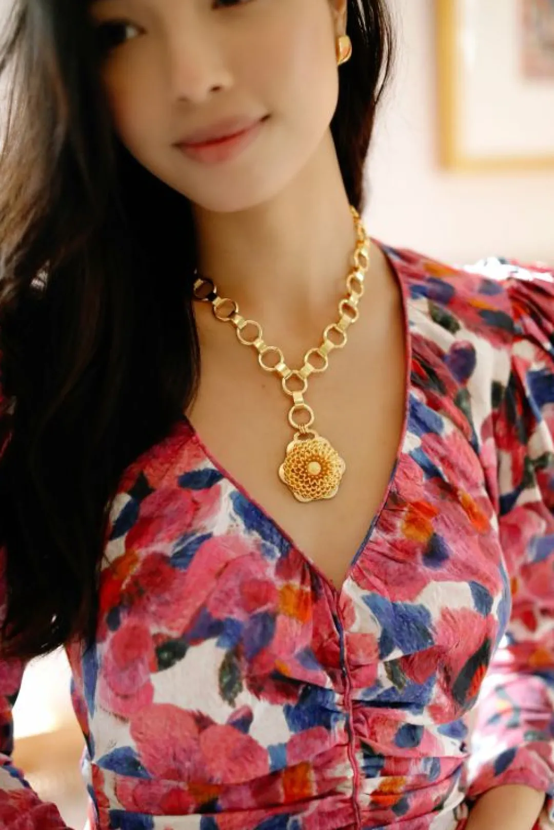 Brinker & Eliza Dahlia Necklace
