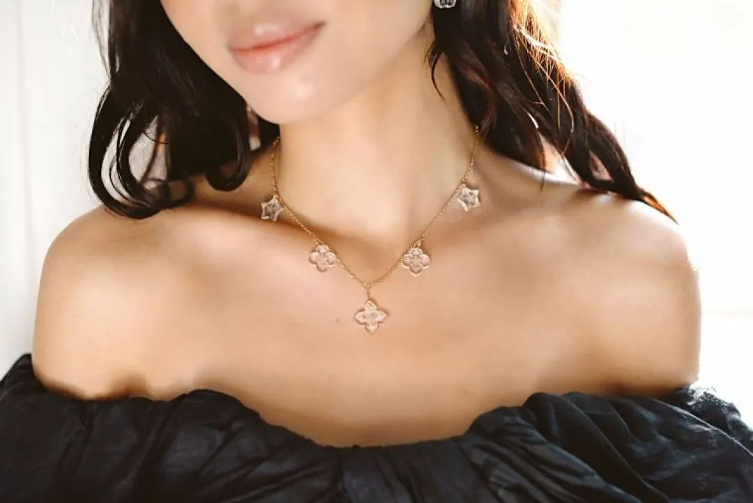 Brinker & Eliza Dew Drop Necklace