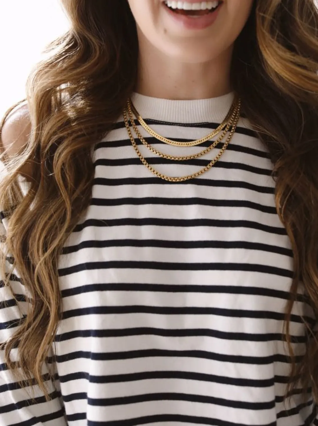 Brinker & Eliza Double Or Nothing Necklace