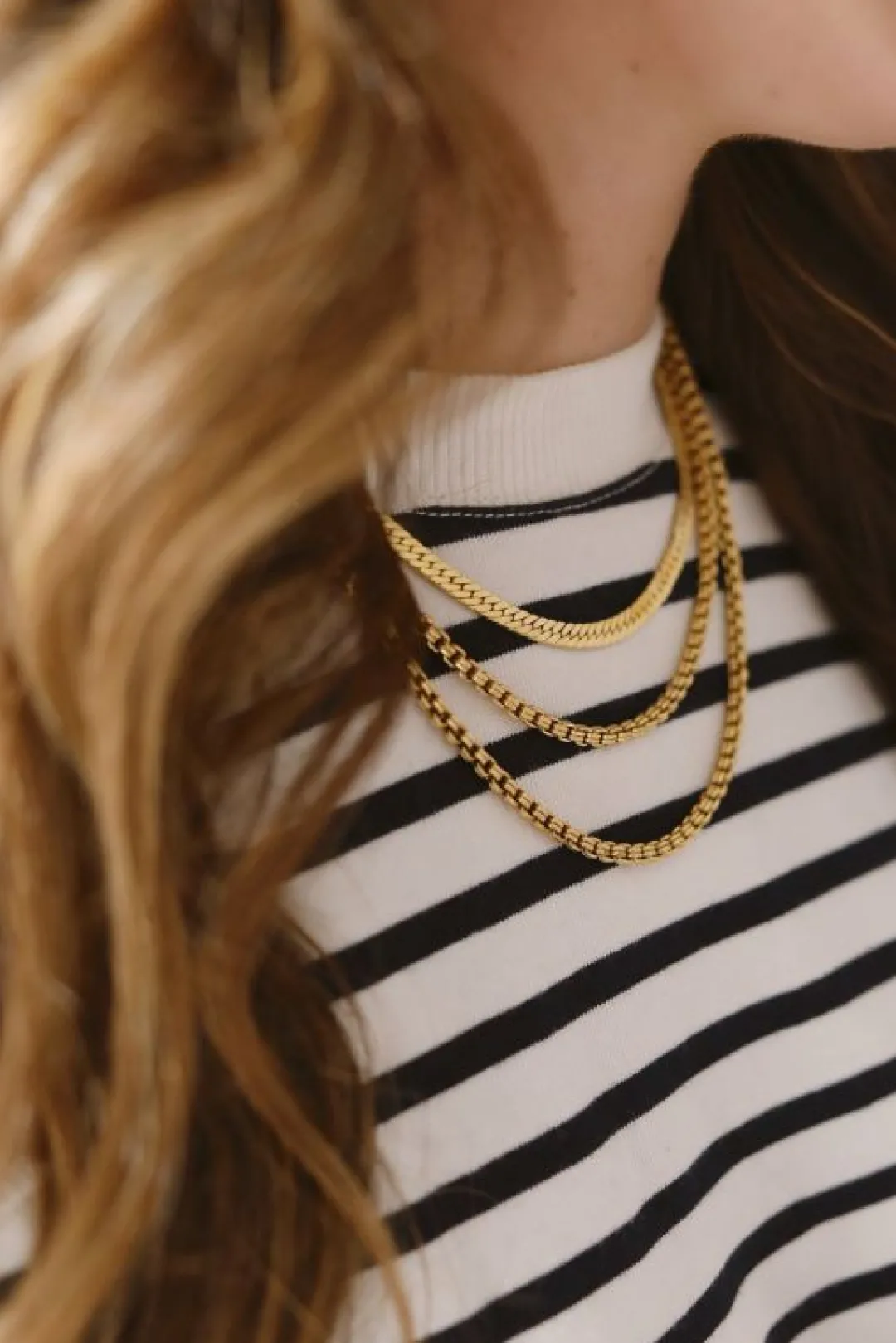 Brinker & Eliza Double Or Nothing Necklace