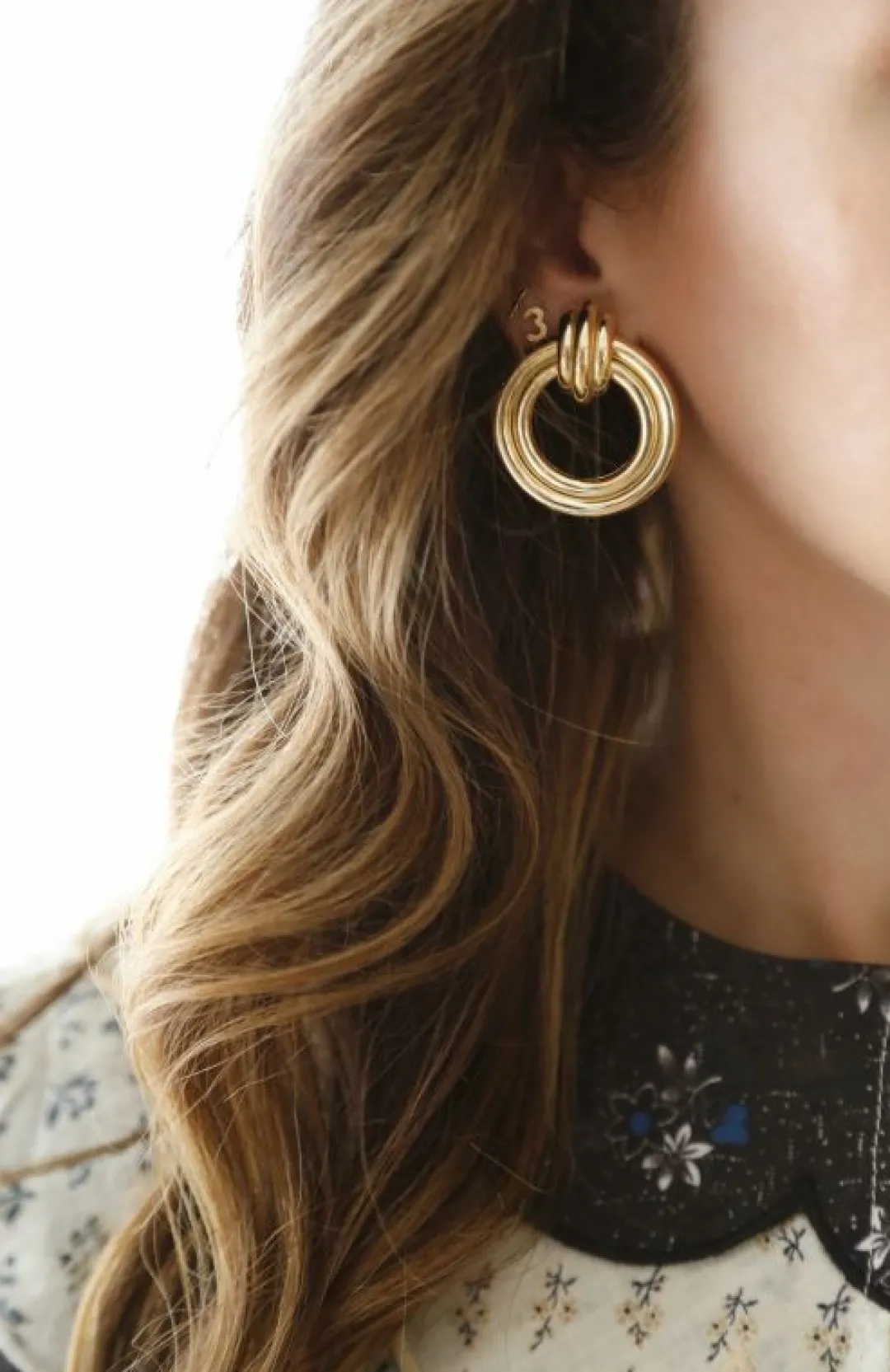 Brinker & Eliza Double Trouble Earrings