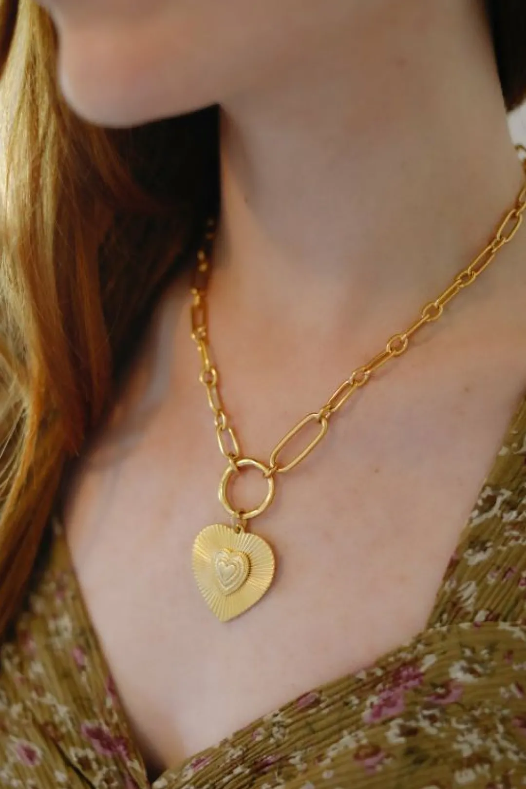 Brinker & Eliza Hart Necklace