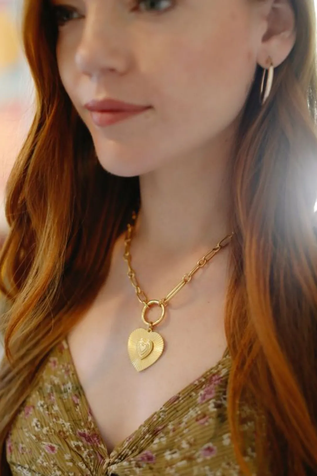 Brinker & Eliza Hart Necklace