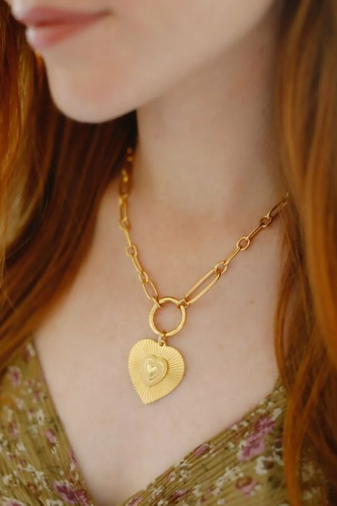 Brinker & Eliza Hart Necklace