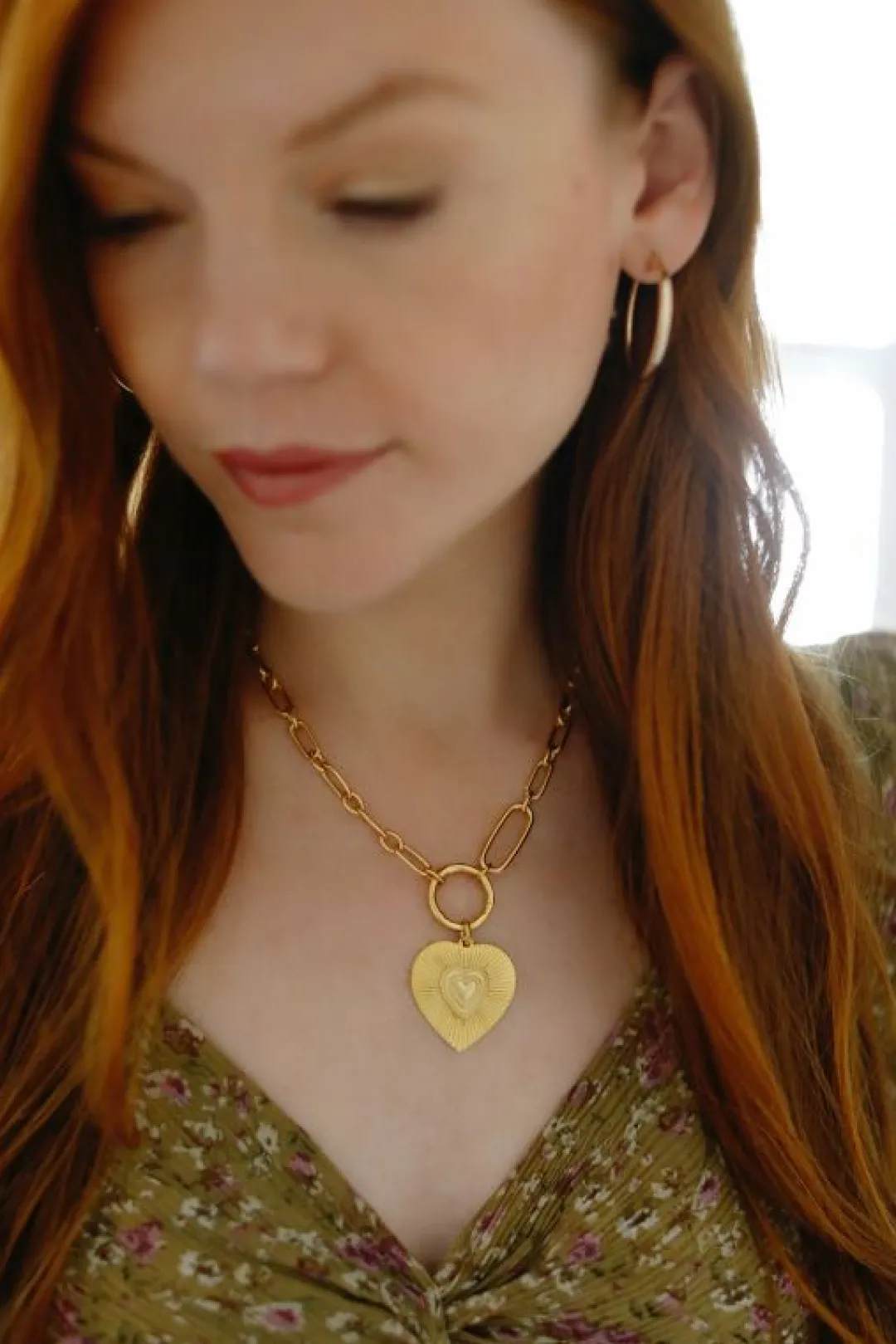 Brinker & Eliza Hart Necklace