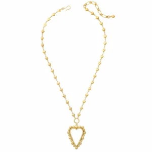 Brinker & Eliza Heart Of Gold Necklace