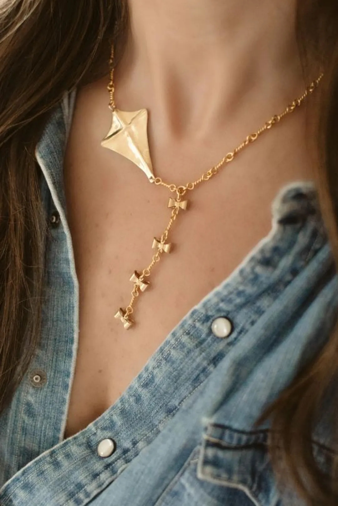 Brinker & Eliza Kite Tail Necklace