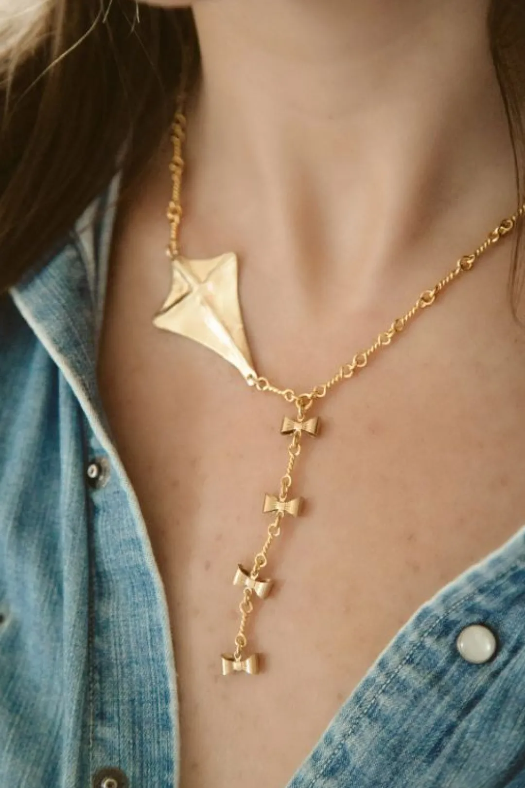 Brinker & Eliza Kite Tail Necklace