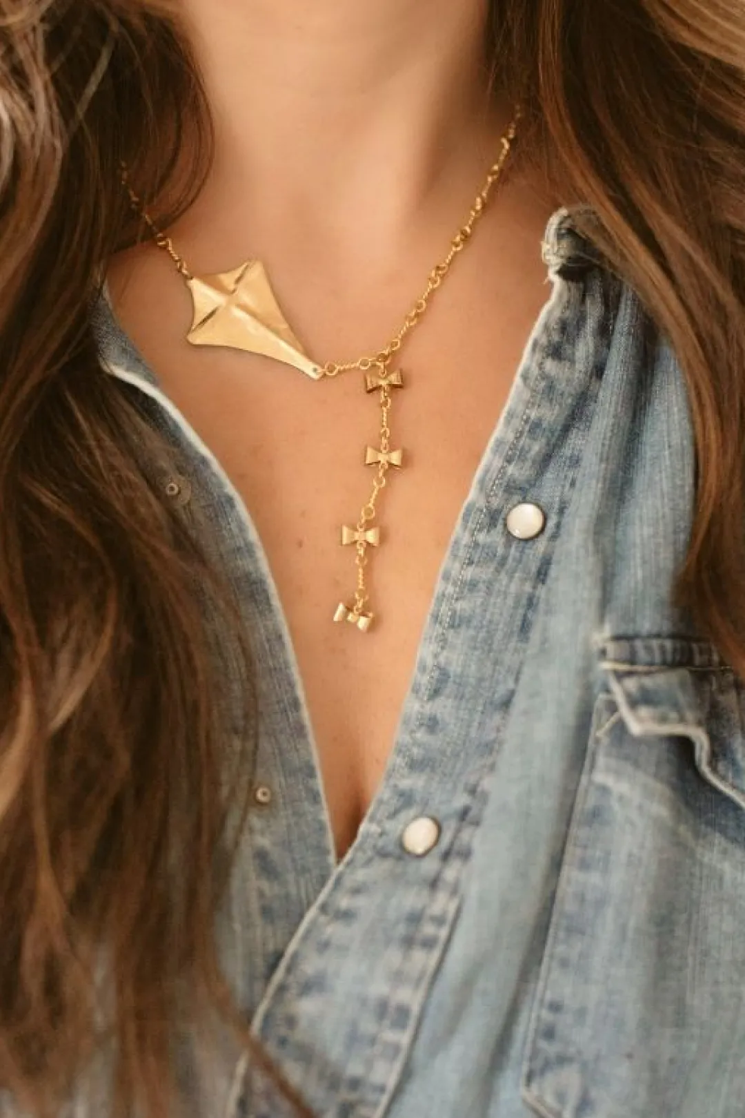 Brinker & Eliza Kite Tail Necklace