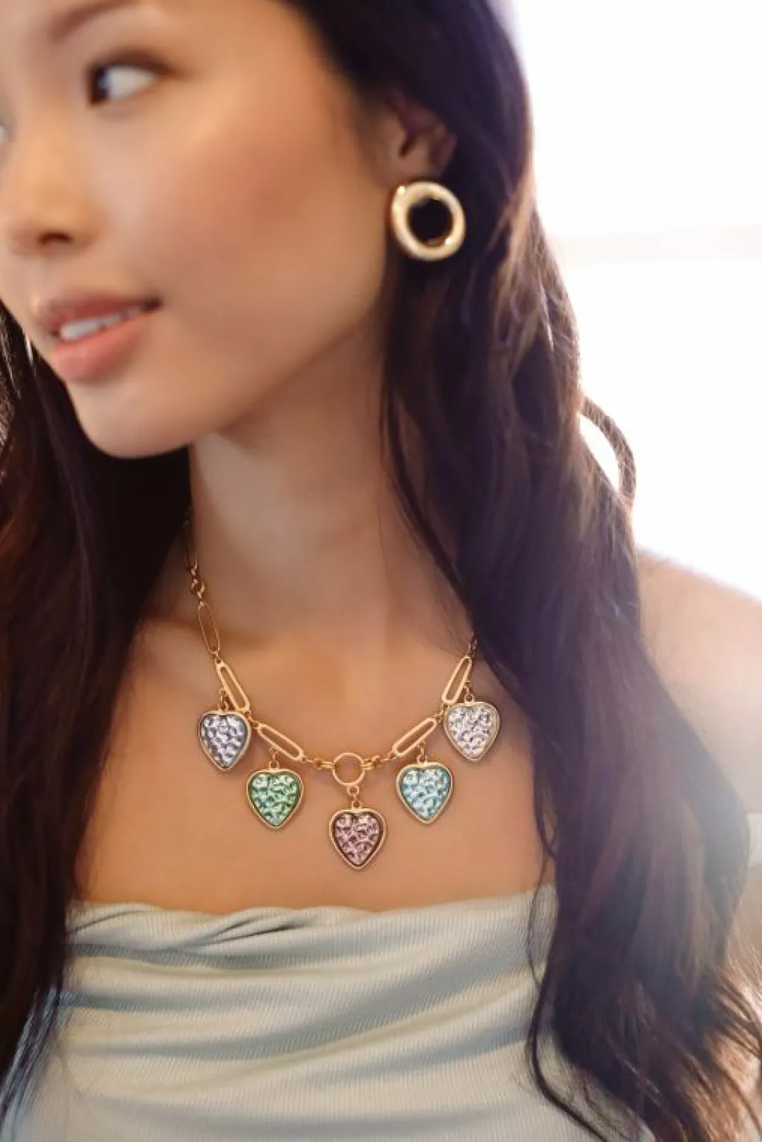 Brinker & Eliza Lovestruck Charm Necklace