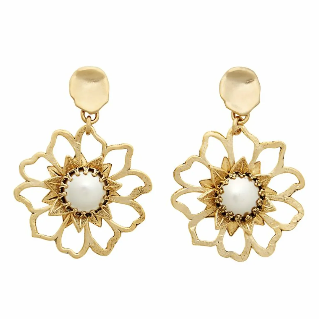 Brinker & Eliza Mini Flower Power Earrings
