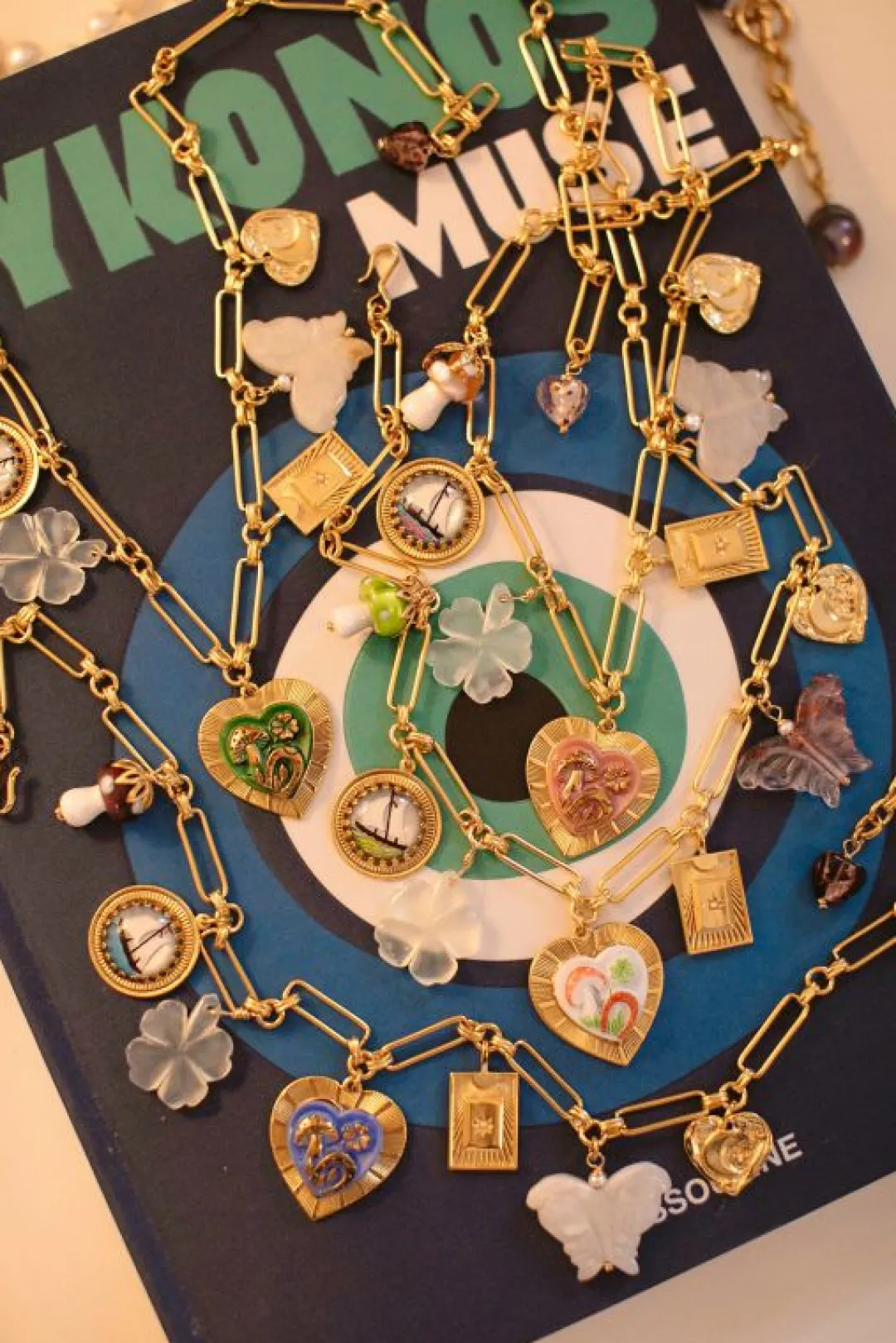 Brinker & Eliza Mischief Managed Charm Necklace