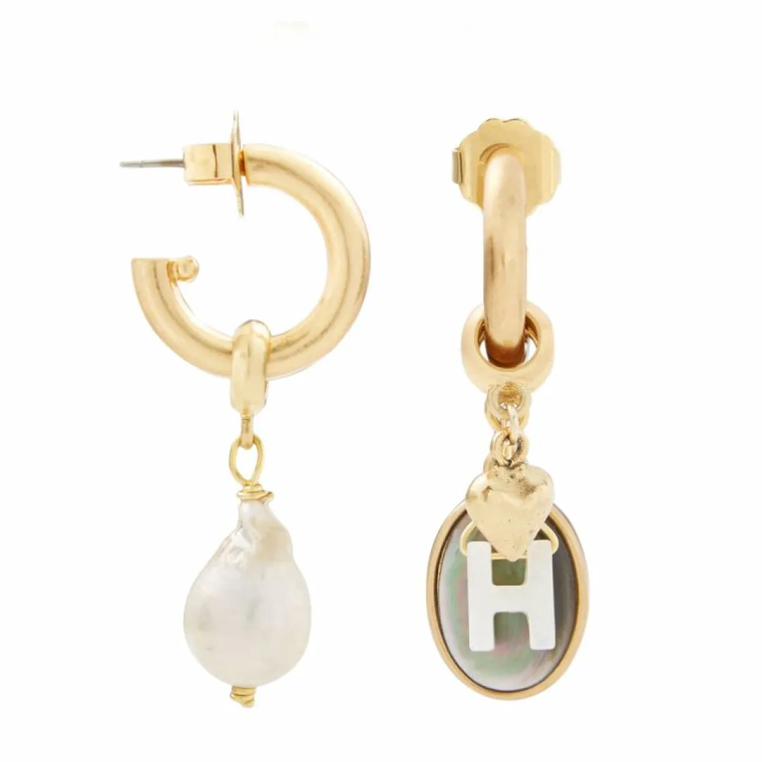 Brinker & Eliza Persona Hoop Earrings