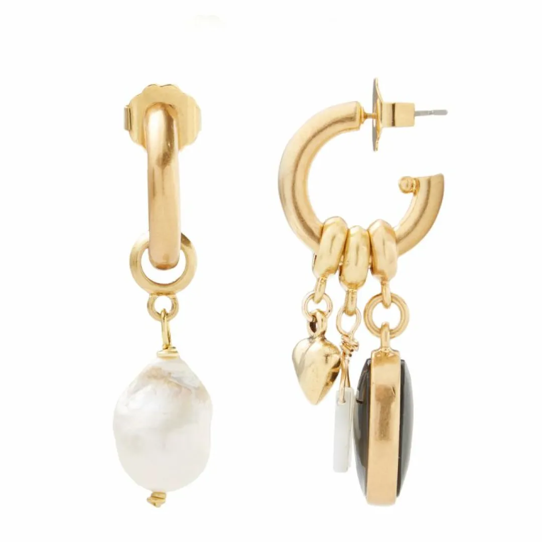 Brinker & Eliza Persona Hoop Earrings