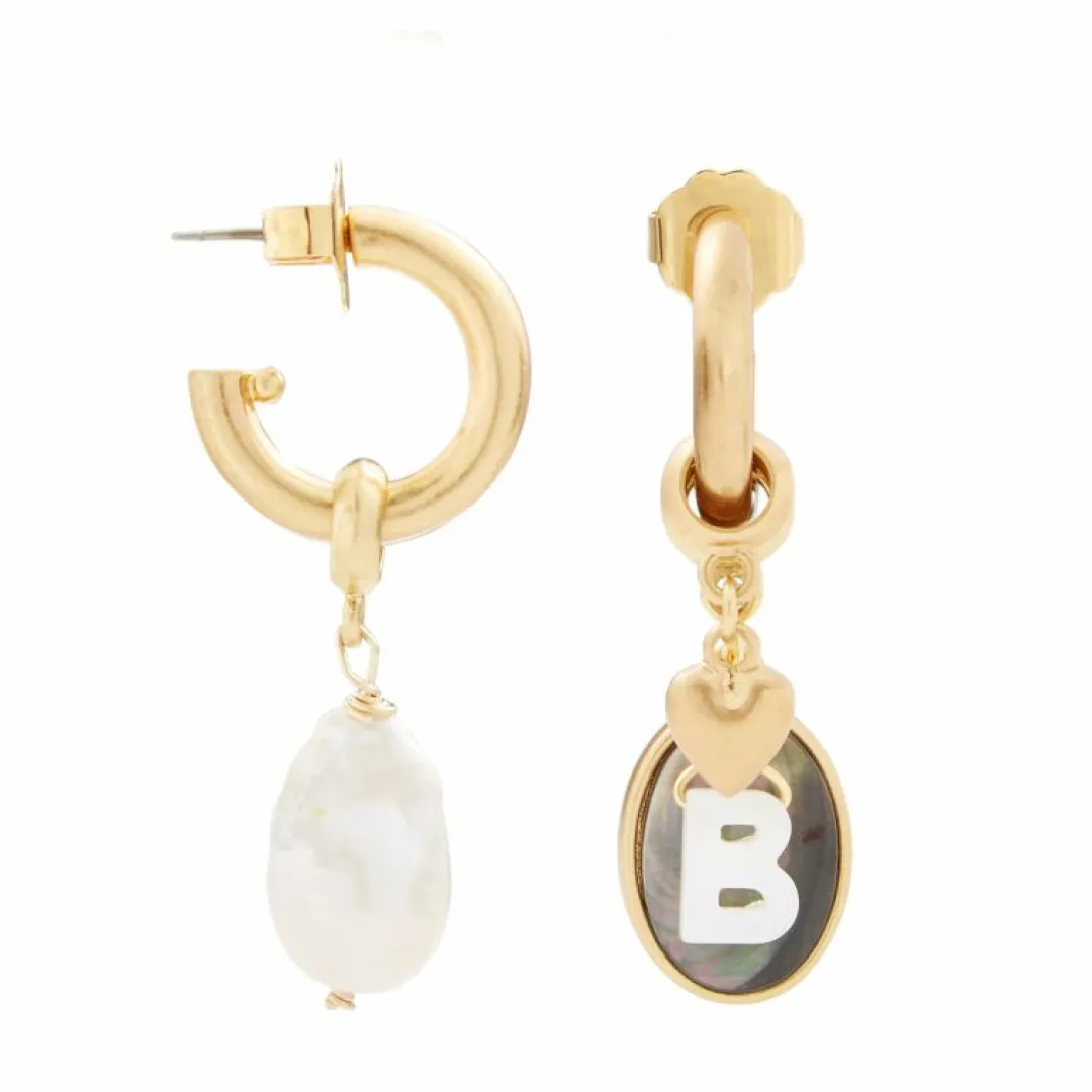 Brinker & Eliza Persona Hoop Earrings