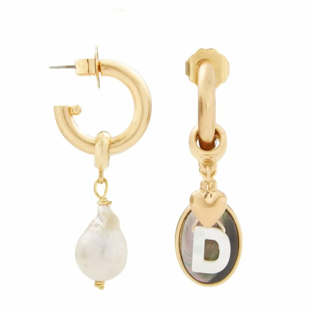 Brinker & Eliza Persona Hoop Earrings