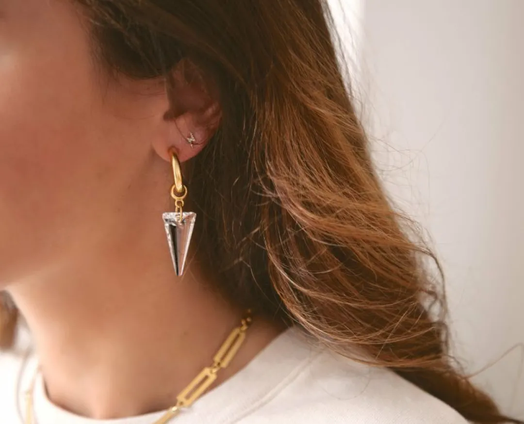 Brinker & Eliza Prism Earring Charm