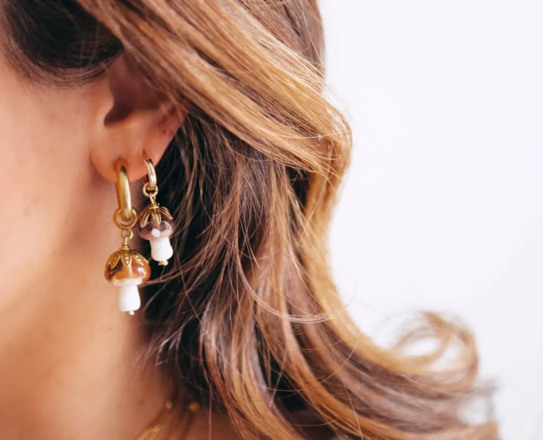 Brinker & Eliza Psychedelic Earring Charm