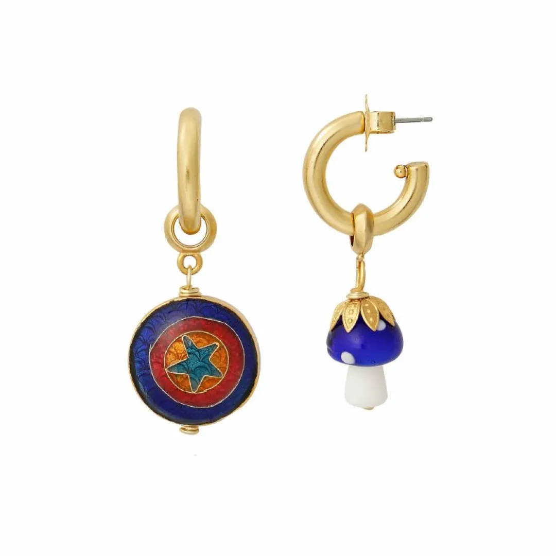 Brinker & Eliza Psychedelic Earring Charm