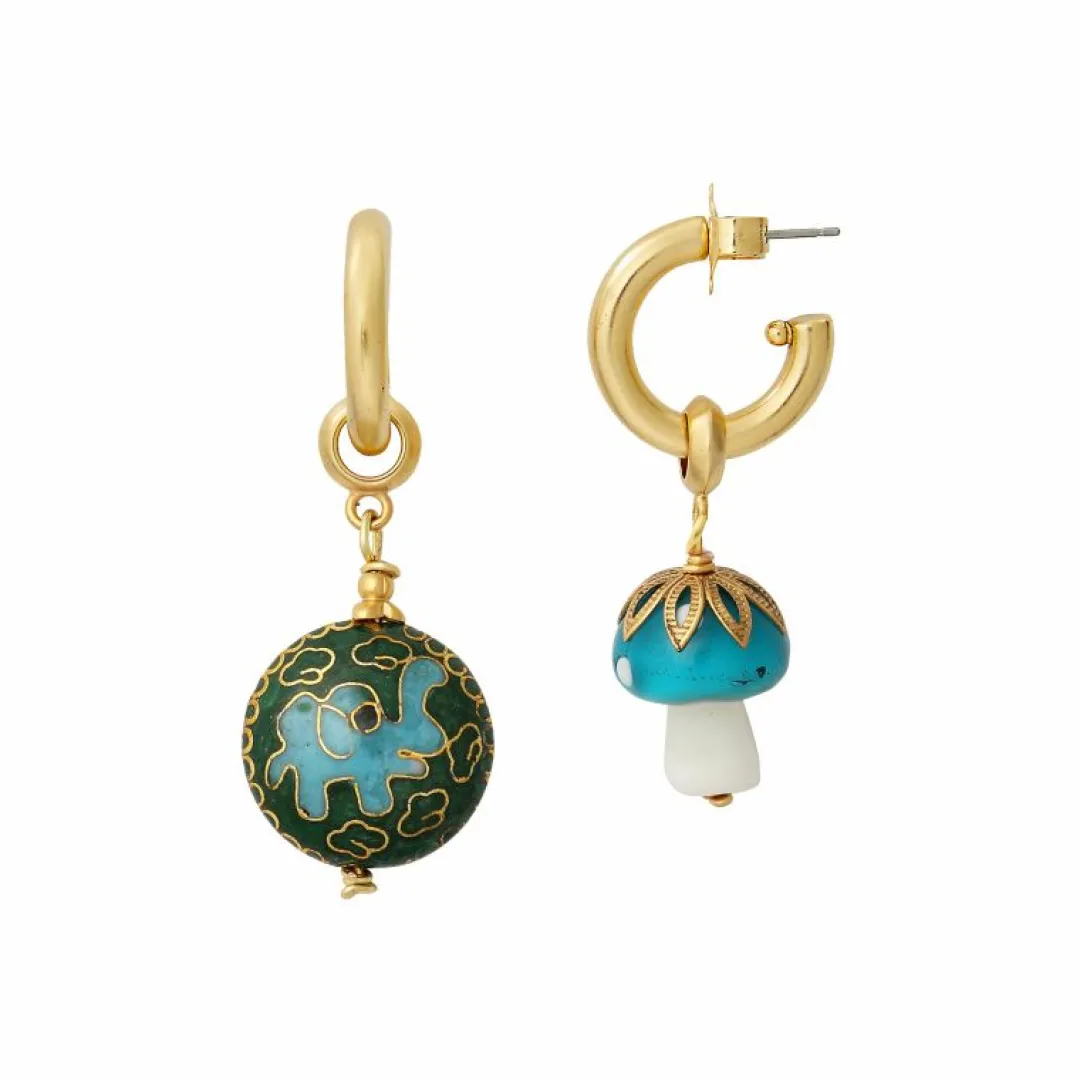 Brinker & Eliza Psychedelic Earring Charm