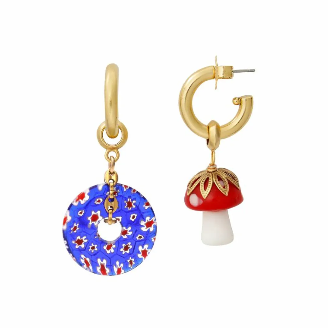 Brinker & Eliza Psychedelic Earring Charm