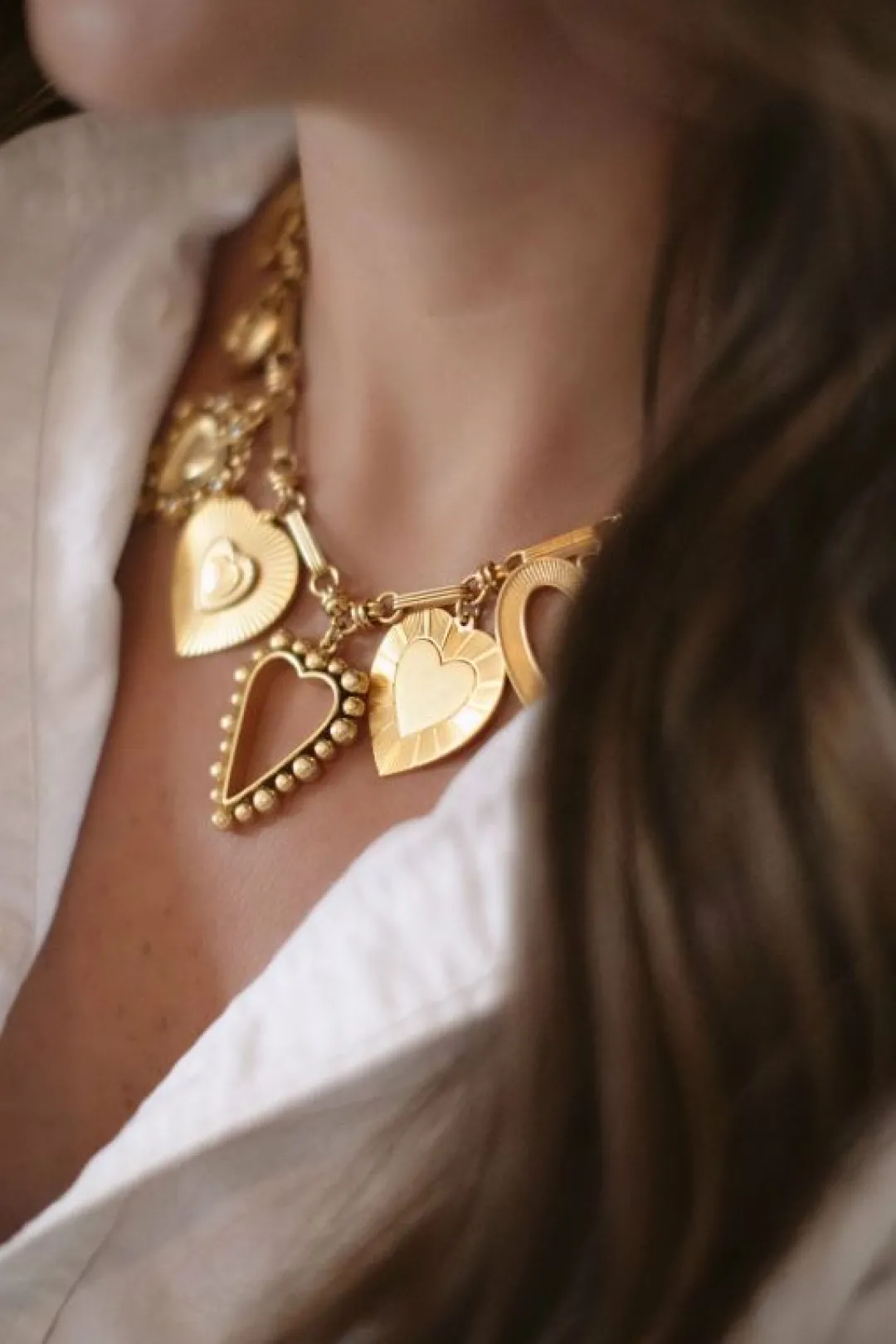 Brinker & Eliza Queen Of Hearts Necklace
