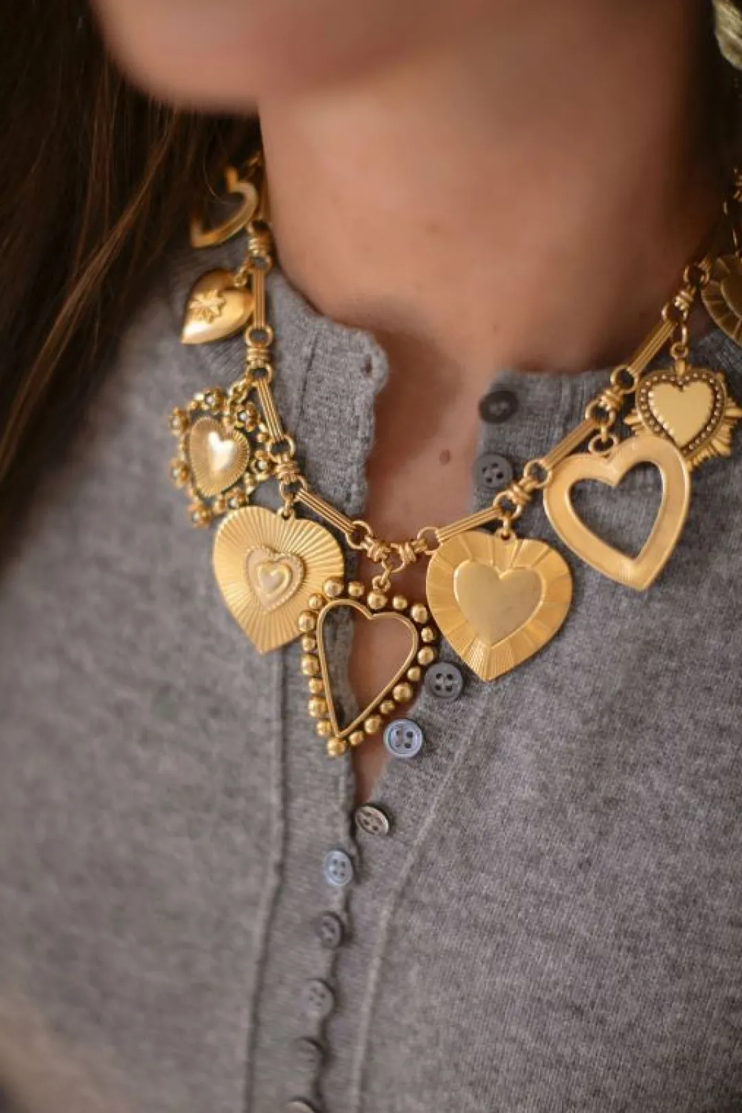 Brinker & Eliza Queen Of Hearts Necklace