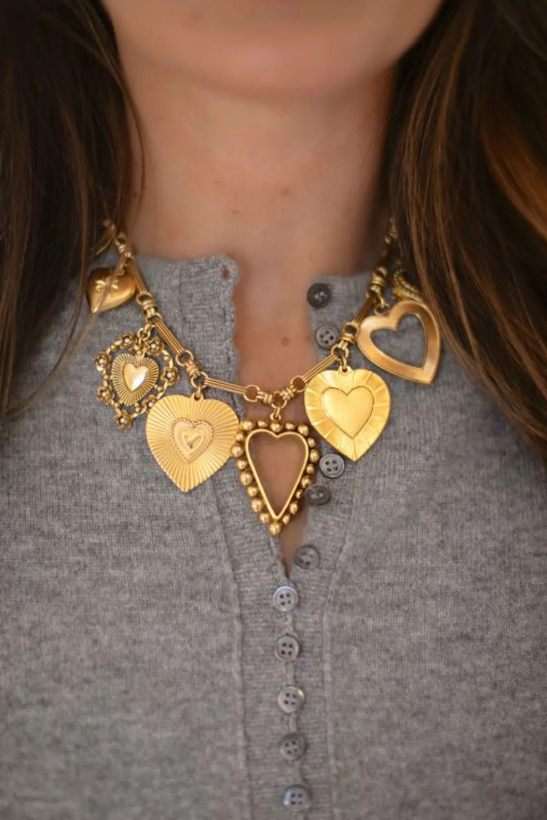 Brinker & Eliza Queen Of Hearts Necklace