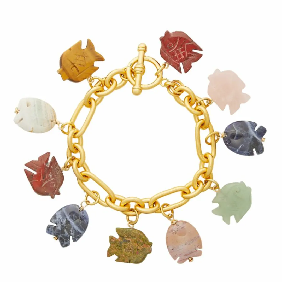 Brinker & Eliza Rainbow Fish Bracelet