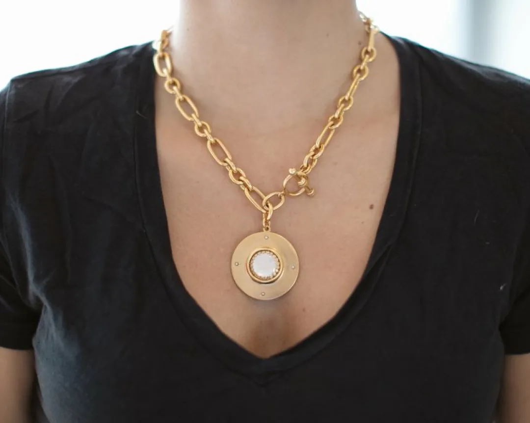 Brinker & Eliza Saturn Necklace