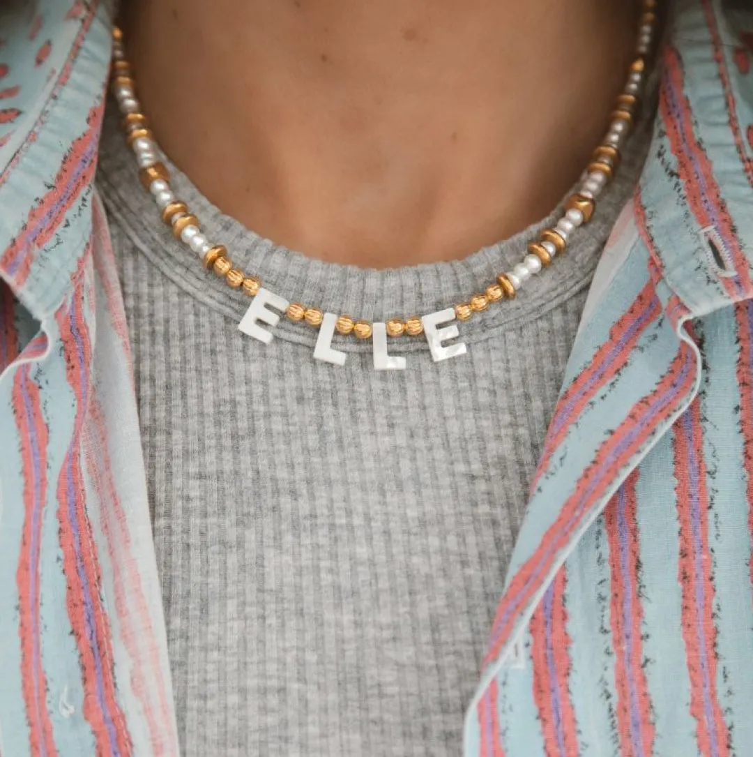 Brinker & Eliza Say My Name Necklace