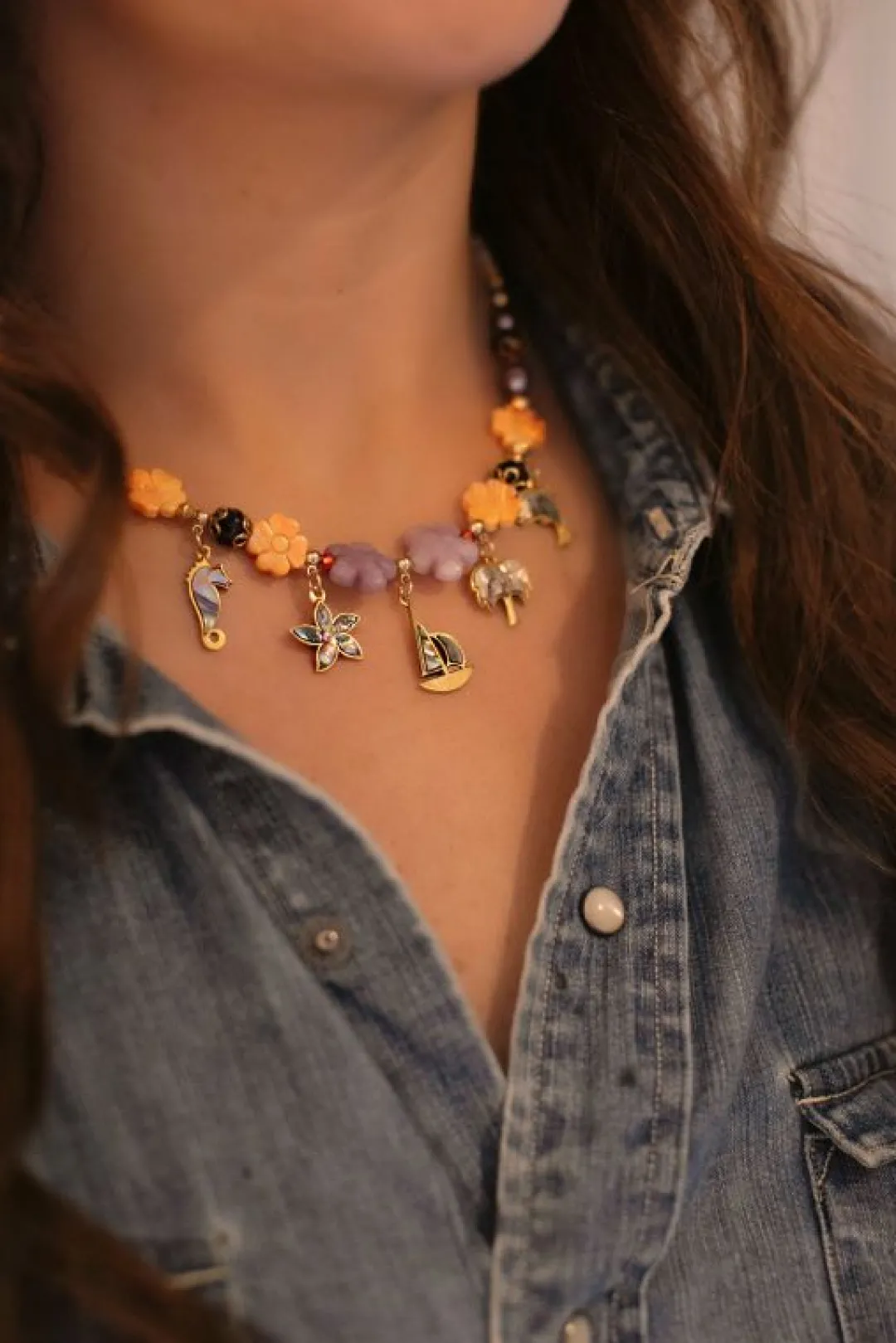 Brinker & Eliza Sugar High Necklace
