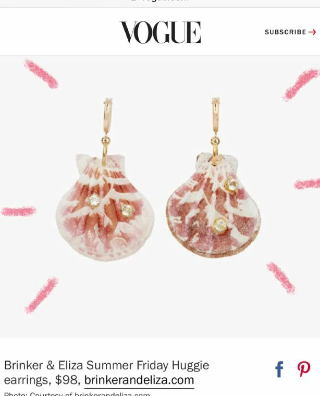 Brinker & Eliza Summer Friday Earrings