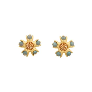 Brinker & Eliza Zinnia Earrings